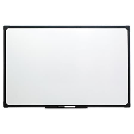 Dry Erase Board  Melamine  36 X 24  Black Frame